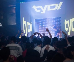 International DJ TYDI – Concert Video Mapping